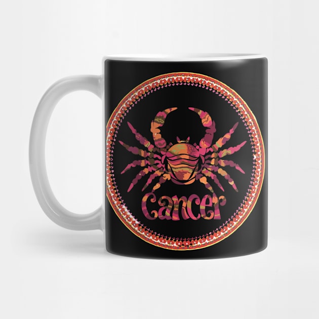 "Lunar Whispers: Cancer Serenade"- Zodiac Horoscope Star Signs by stickercuffs